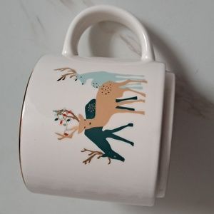 David's Tea Christmas deer mug